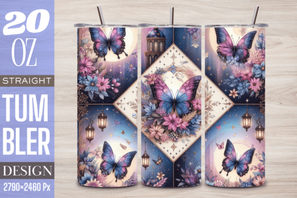 Bringing Your Drinkware to Life with Enchanted Butterfly Wings Tumbler Wraps