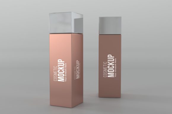 Cosmetic Two Bottle Mockup: A Game-Changer for Creative Branding and Product Presentation