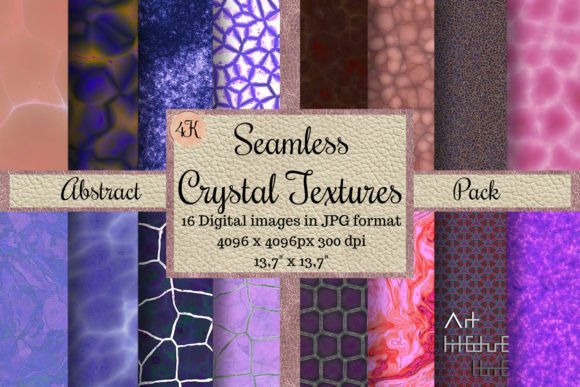 Enhancing Design with Seamless Crystal Textures - Abstract